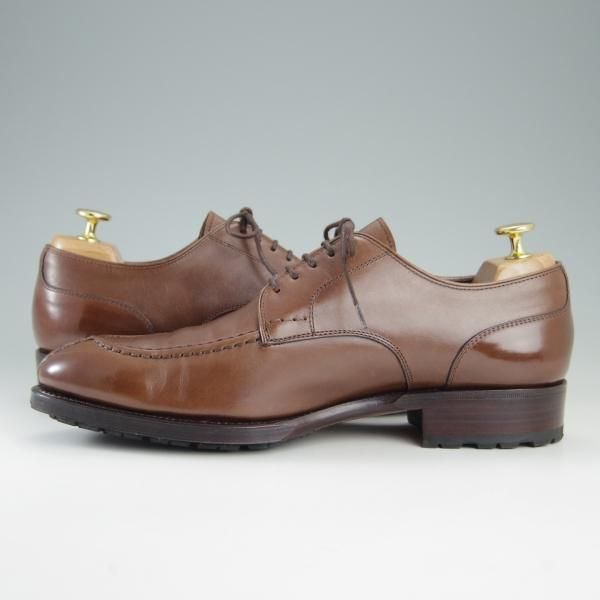 ★(スペイン製)CARMINA/カルミナ SIZE 8【定価￥72,600-★Uチップ/80414】FORESTラスト/カーフ/茶/メンズ★f427