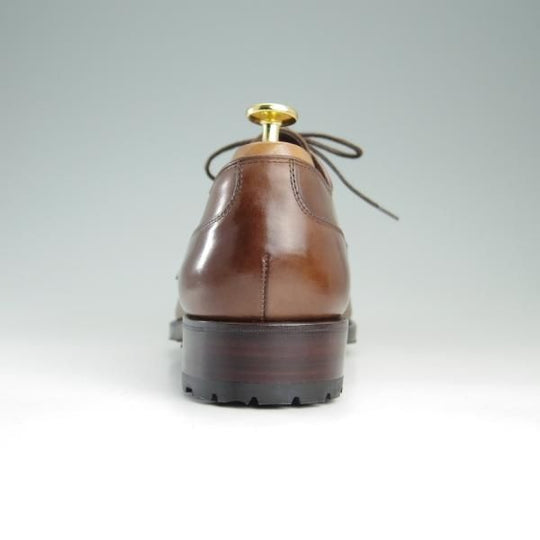 ★(スペイン製)CARMINA/カルミナ SIZE 8【定価￥72,600-★Uチップ/80414】FORESTラスト/カーフ/茶/メンズ★f427