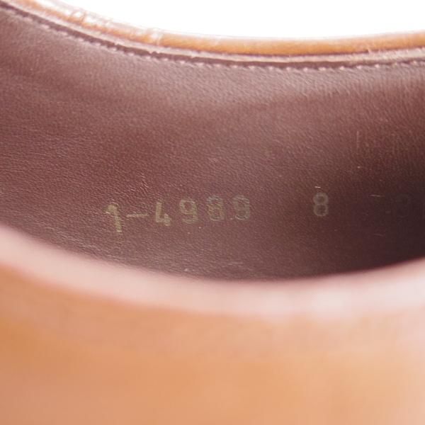 ★(スペイン製)CARMINA/カルミナ SIZE 8【定価￥72,600-★Uチップ/80414】FORESTラスト/カーフ/茶/メンズ★f427