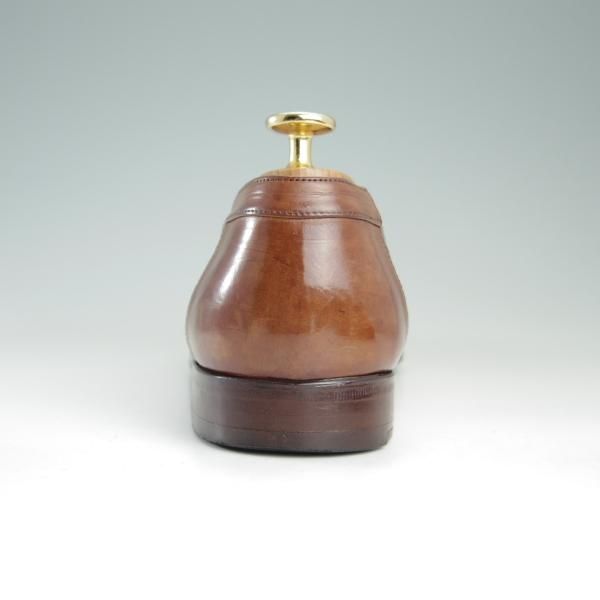 極上★チャーチ SIZE 8.5【貴重★PRIMA CLASSE/プリマクラッセライン】ローファー/スリッポン/メッシュ/茶/メンズ/Church's★f429