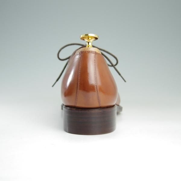 ほぼ試着程度★Perfetto/ペルフェット SIZE 6.5【伊勢丹取扱い★グッドイヤーウェルテッド製法/プレーントゥ】PF2045HK/Vフロント★f430