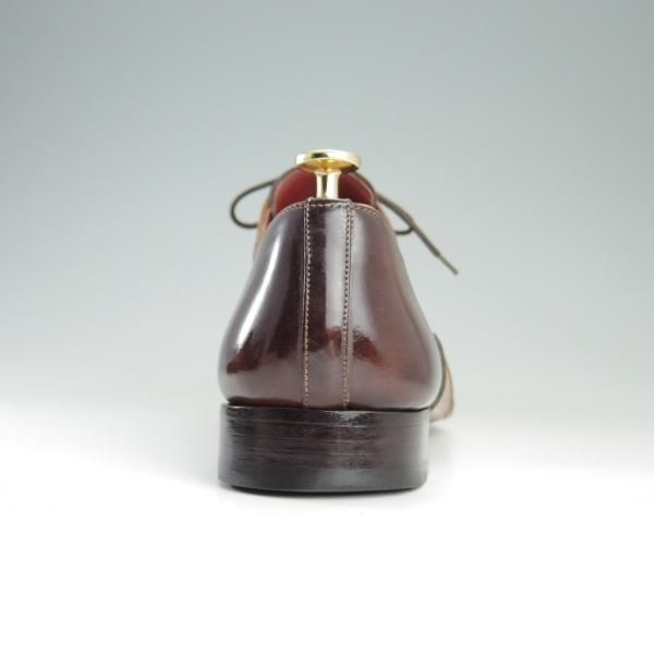 極上★(スペイン製)マグナーニ SIZE 41【定価8万円程度★オパンケ/ボロネーゼ製法】13232/プレーントゥ/カーフ/茶/MAGNANNI★f432