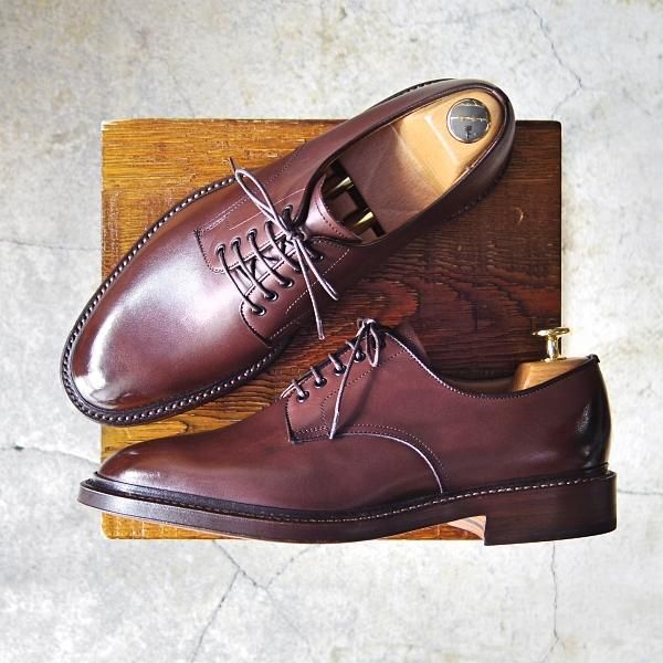 未使用★ラルフローレン SIZE 25.5【定価￥50,600-★グッドイヤーウェルテッド製法/プレーントゥ】RL09/カーフ/リーガル/REGAL★f433