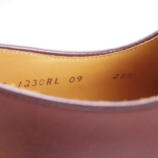 未使用★ラルフローレン SIZE 25.5【定価￥50,600-★グッドイヤーウェルテッド製法/プレーントゥ】RL09/カーフ/リーガル/REGAL★f433