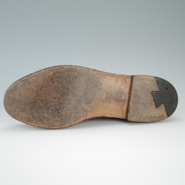 極上★オールデン 9.5D【貴重★ユナイテッドアローズ別注/コインローファー】6634B/カーフ/茶/UNITED ARROWS/ALDEN★f435