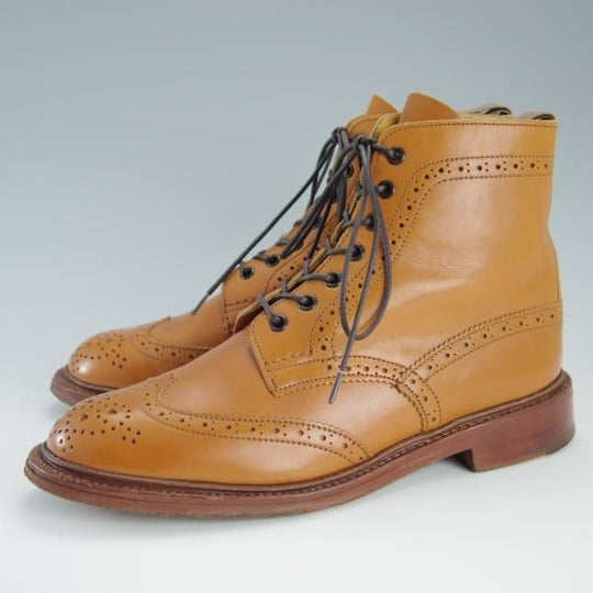 極上★トリッカーズ(レディース) SIZE 5.5【★カントリーブーツ/5180】カーフ/茶/Tricker's★f436