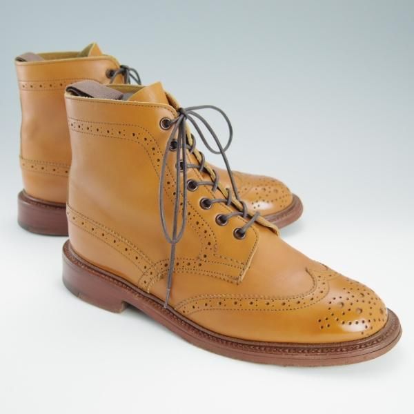 極上★トリッカーズ(レディース) SIZE 5.5【★カントリーブーツ/5180】カーフ/茶/Tricker's★f436