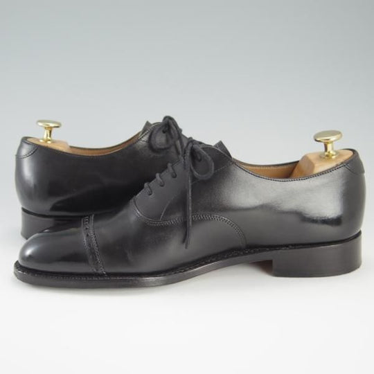 極上★(英)チーニー 7E【★ロイドフットウェア別注/(ハイライン)Mシリーズ】パンチドキャップトゥ/カーフ/黒/Lloyd Footwear/CHEANEY★f437