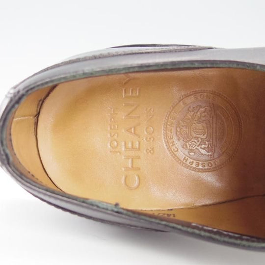 美品★(英)チーニー 5.5F【貴重★AVIATOR COLLECTION1945/アビエーターコレクション/SPITFIRE】ストレートチップ/メンズ/CHEANEY★f438