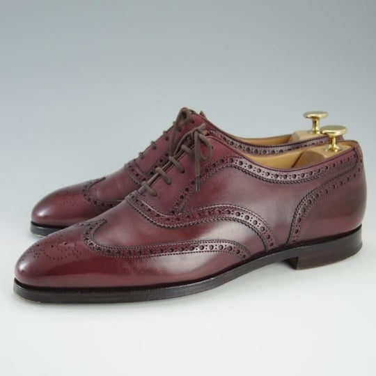 極上★クロケット&ジョーンズ 8D【ハンドグレードライン★マスターロイド/ELTON】フルブローグ/ロイドフットウェア/Crockett&Jones★f440