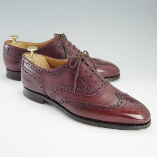 極上★クロケット&ジョーンズ 8D【ハンドグレードライン★マスターロイド/ELTON】フルブローグ/ロイドフットウェア/Crockett&Jones★f440