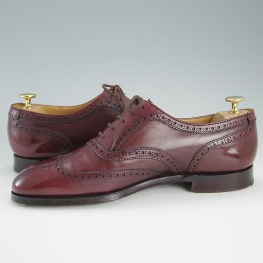 極上★クロケット&ジョーンズ 8D【ハンドグレードライン★マスターロイド/ELTON】フルブローグ/ロイドフットウェア/Crockett&Jones★f440