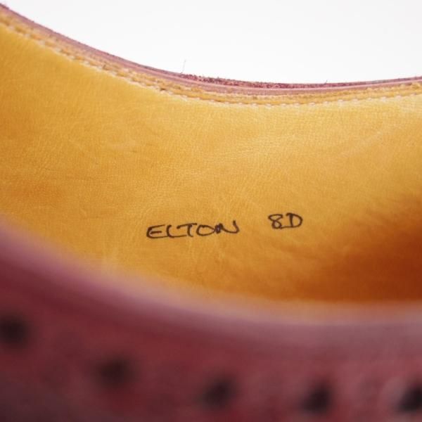 極上★クロケット&ジョーンズ 8D【ハンドグレードライン★マスターロイド/ELTON】フルブローグ/ロイドフットウェア/Crockett&Jones★f440