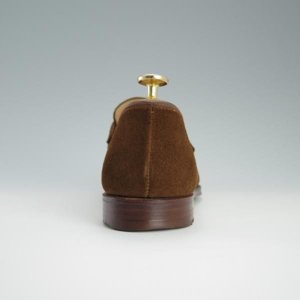 極上★クロケット&ジョーンズ 6E【★ユナイテッドアローズ別注/ANTON】366ラスト/コインローファー/茶/United Arrows/Crockett&Jones★f441