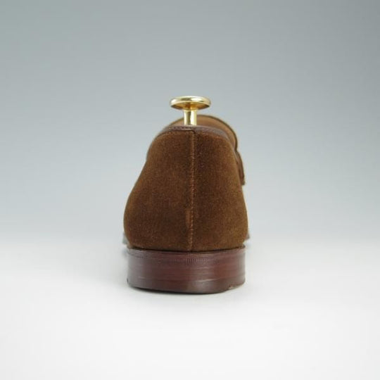 極上★クロケット&ジョーンズ 6E【★ユナイテッドアローズ別注/ANTON】366ラスト/コインローファー/茶/United Arrows/Crockett&Jones★f441