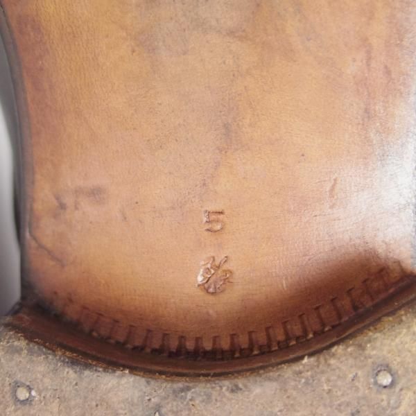 極上★(伊)エンツォ・ボナフェ SIZE 5.5【★ダブルモンク/Lavorate a mano】カーフ/黒/メンズ/Enzo Bonafe★f442