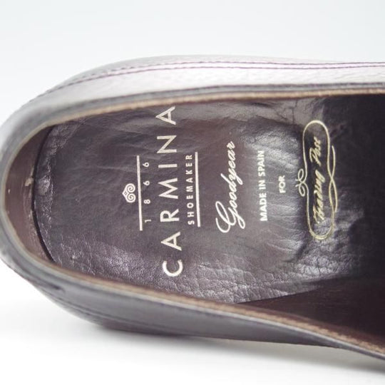 極上★(スペイン製)CARMINA/カルミナ SIZE 6【★トレーディングポスト別注/Trading Post】80260/ダブルモンク/グレインレザー/黒★f443