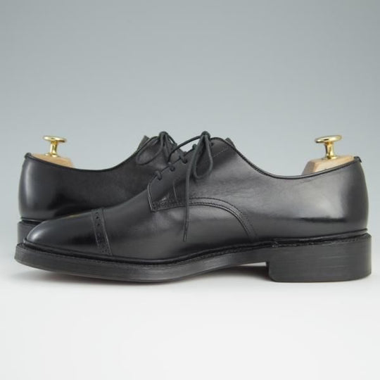 新品★ラルフローレン SIZE 25【定価￥50,600-★グッドイヤーウェルテッド製法/パンチドキャップトゥ】RL05/黒/リーガル/REGAL★f444