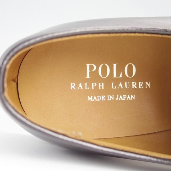 新品★ラルフローレン SIZE 25【定価￥50,600-★グッドイヤーウェルテッド製法/パンチドキャップトゥ】RL05/黒/リーガル/REGAL★f444