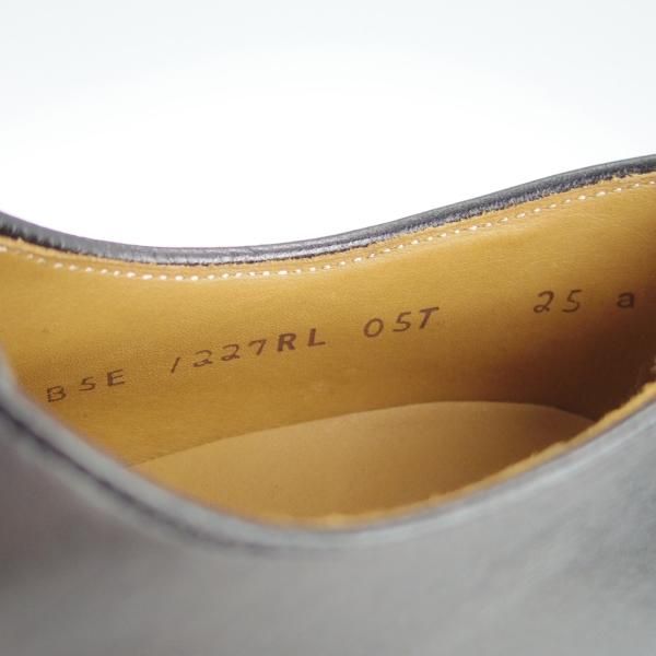 新品★ラルフローレン SIZE 25【定価￥50,600-★グッドイヤーウェルテッド製法/パンチドキャップトゥ】RL05/黒/リーガル/REGAL★f444