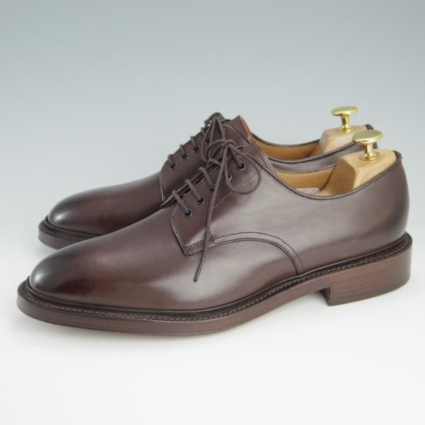 新品★ラルフローレン SIZE 26【定価￥50,600-★グッドイヤーウェルテッド製法/プレーントゥ】RL09/カーフ/濃茶/リーガル/REGAL★f446