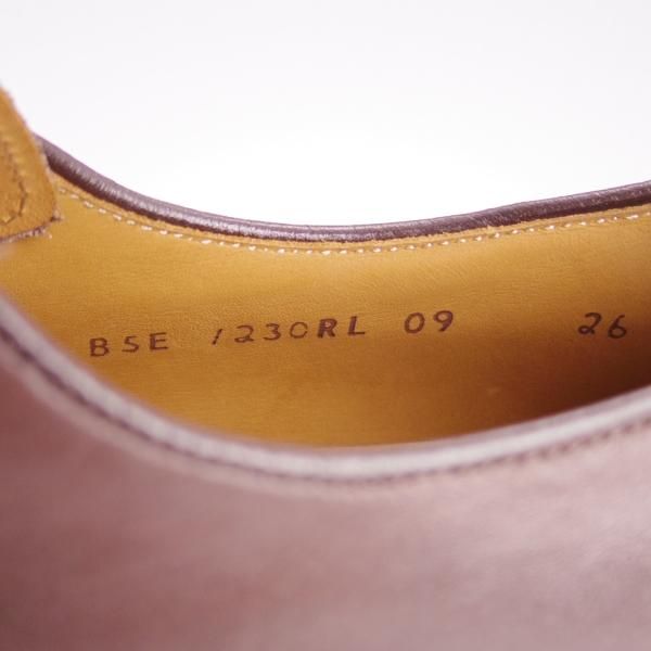 新品★ラルフローレン SIZE 26【定価￥50,600-★グッドイヤーウェルテッド製法/プレーントゥ】RL09/カーフ/濃茶/リーガル/REGAL★f446