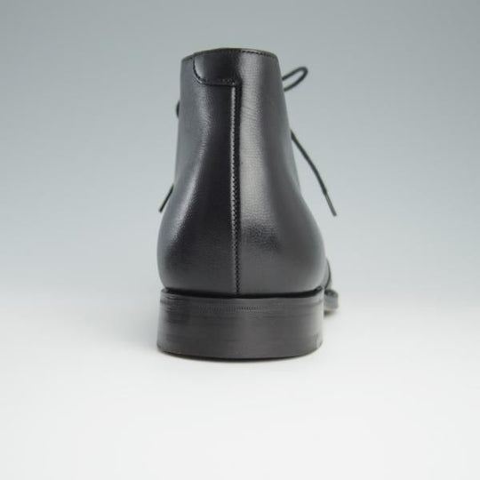 新品★(英)チーニー 8.5F【定価￥61,950-★(英)Aquascutum別注/チャッカブーツ】3888ラスト/黒/アクアスキュータム/CHEANEY★f448