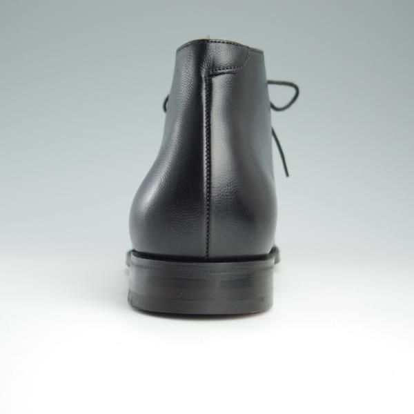 新品★(英)チーニー 8.5F【定価￥61,950-★(英)Aquascutum別注/チャッカブーツ】3888ラスト/黒/アクアスキュータム/CHEANEY★f448