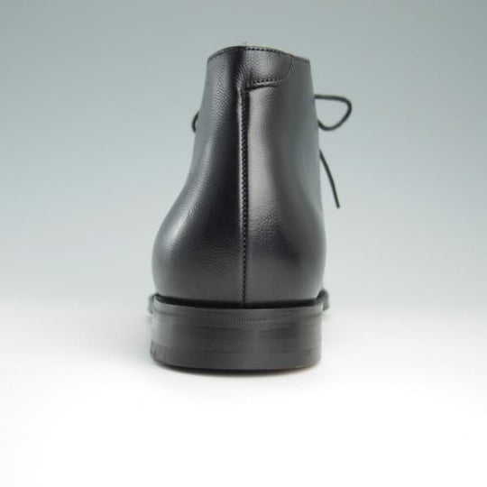 新品★(英)チーニー 8.5F【定価￥61,950-★(英)Aquascutum別注/チャッカブーツ】3888ラスト/黒/アクアスキュータム/CHEANEY★f448