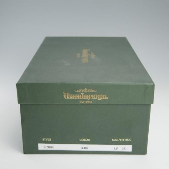 美品★ユニオンインペリアル 8.5EEE【★コインローファー/Special Model/U2004】(仏)アノネイ社/ベガノカーフ/茶/Union Imperial★f451