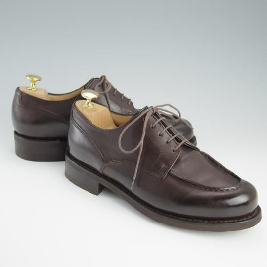 ほぼ未使用★パラブーツ SIZE 6【モデル定価￥77,000-★ドレス仕様シャンボード/CHAMBORD】CAFE/カフェ/濃茶/Uチップ/Paraboot★f452