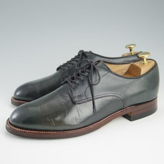 極上★オールデン 6.5D【貴重★(米)MOULDED SHOE別注/モディファイドラスト】D4401/プレーントゥ/クロムエクセル/紺/Alden★f454