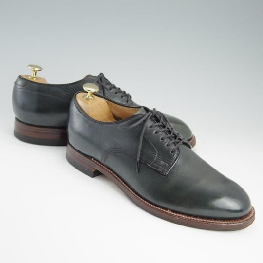 極上★オールデン 6.5D【貴重★(米)MOULDED SHOE別注/モディファイドラスト】D4401/プレーントゥ/クロムエクセル/紺/Alden★f454
