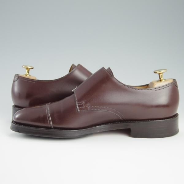 極上★ジョンロブ 5.5E【定価￥206,800-★WILLIAM/ウィリアム】9795Rラスト/ダブルモンク/カーフ/濃茶/JOHN LOBB★f458