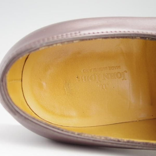 極上★ジョンロブ 5.5E【定価￥206,800-★WILLIAM/ウィリアム】9795Rラスト/ダブルモンク/カーフ/濃茶/JOHN LOBB★f458