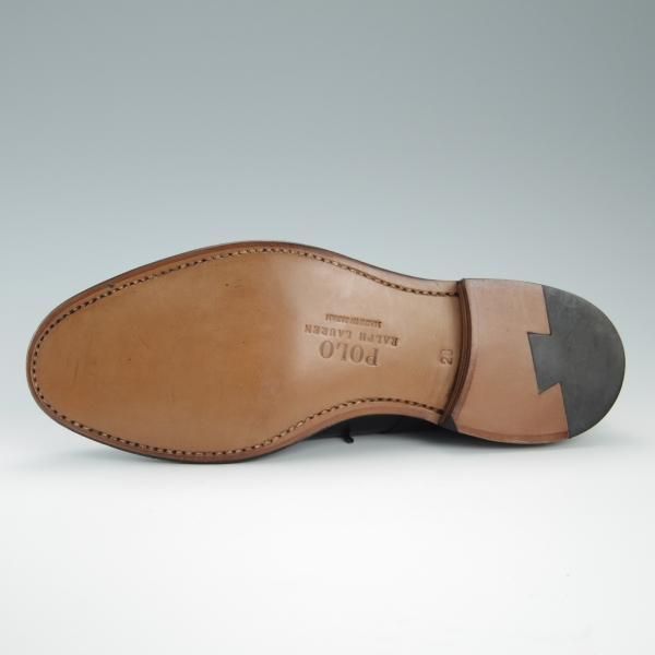 新品★ラルフローレン SIZE 26【定価￥50,600-★グッドイヤーウェルテッド製法/プレーントゥ】RL09/カーフ/黒/リーガル/REGAL★f459