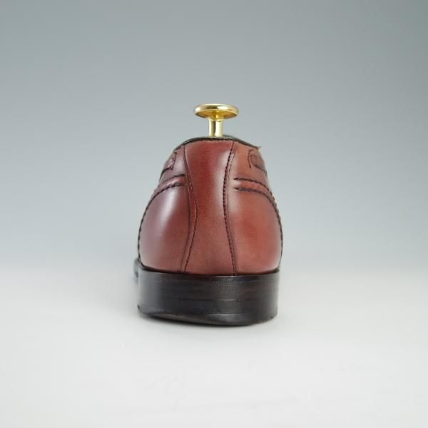 極上★(英)チーニー 6.5F【定価￥74,800-★タッセルローファー/HARRY】214ラスト/スリッポン/カーフ/赤茶/メンズ/CHEANEY★f461