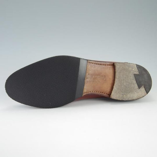 極上★(英)チーニー 6.5F【定価￥74,800-★タッセルローファー/HARRY】214ラスト/スリッポン/カーフ/赤茶/メンズ/CHEANEY★f461