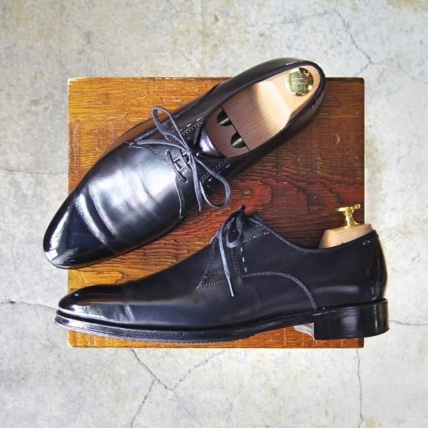 極上★ユニオンインペリアル SIZE 6.5【定価￥47,300-★ハンドソーンウェルテッド製法/九分仕立て】U1107/黒/Union Imperial★f468