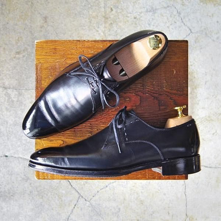 極上★ユニオンインペリアル SIZE 6.5【定価￥47,300-★ハンドソーンウェルテッド製法/九分仕立て】U1107/黒/Union Imperial★f468