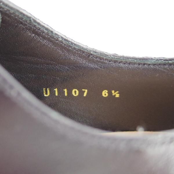 極上★ユニオンインペリアル SIZE 6.5【定価￥47,300-★ハンドソーンウェルテッド製法/九分仕立て】U1107/黒/Union Imperial★f468