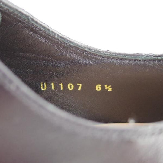 極上★ユニオンインペリアル SIZE 6.5【定価￥47,300-★ハンドソーンウェルテッド製法/九分仕立て】U1107/黒/Union Imperial★f468