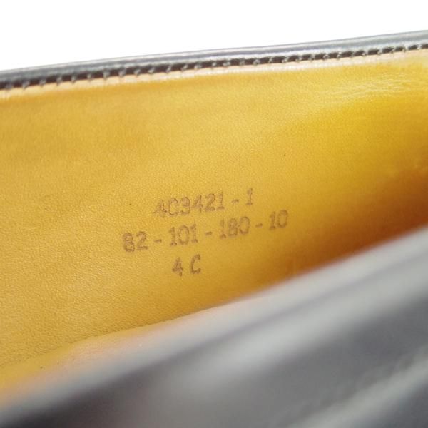 極上★J.M.ウェストン(レディース) 4C【定価￥110,000-★コインローファー/180】82ラスト/ボックスカーフ/黒/Weston/ウエストン(レディース)★f470