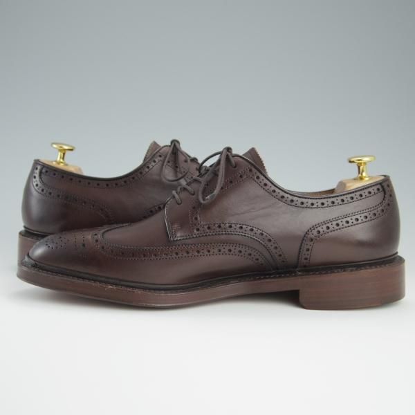 新品★ラルフローレン SIZE 27【定価￥50,600-★グッドイヤーウェルテッド製法/フルブローグ】RL01/カーフ/リーガル/濃茶/REGAL★f471