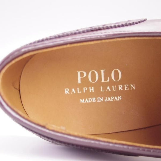 新品★ラルフローレン SIZE 27【定価￥50,600-★グッドイヤーウェルテッド製法/フルブローグ】RL01/カーフ/リーガル/濃茶/REGAL★f471