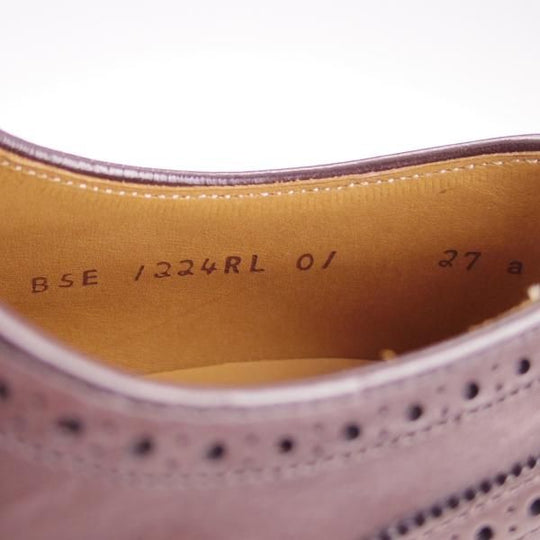 新品★ラルフローレン SIZE 27【定価￥50,600-★グッドイヤーウェルテッド製法/フルブローグ】RL01/カーフ/リーガル/濃茶/REGAL★f471