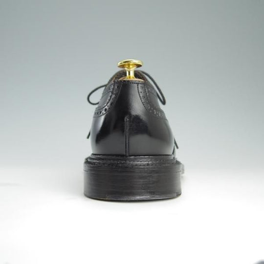 美品★J.M.ウェストン 8.5D【定価￥206,800-★590/トリプルソールダービー】25ラスト/フルブローグ/カーフ/黒/Weston/ウエストン★f477