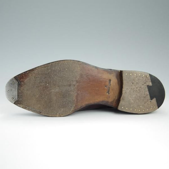 ★ジョンロブ 7D【定価￥206,800-★WILLIAM/ウィリアム】9795Rラスト/ダブルモンク/ミュージアムカーフ/PLUM/赤茶/JOHN LOBB★f480