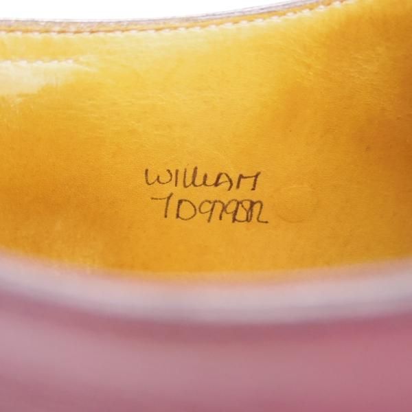 ★ジョンロブ 7D【定価￥206,800-★WILLIAM/ウィリアム】9795Rラスト/ダブルモンク/ミュージアムカーフ/PLUM/赤茶/JOHN LOBB★f480