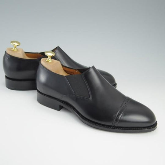 ほぼ未使用★G.RODSON/ジーロッドソン SIZE 6.5【★サイドエラスティック/HITCHMAN】57ラスト/カーフ/黒/メンズ★f482